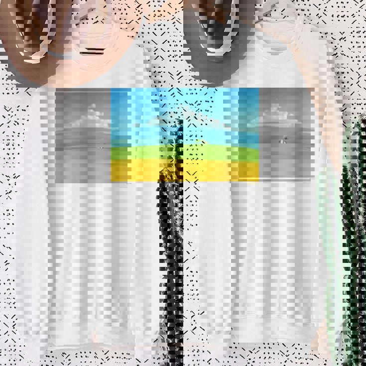 詩とメルヘン 葉祥明 トスカーナの祈り P3031 スウェットシャツ 年配の女性への贈り物