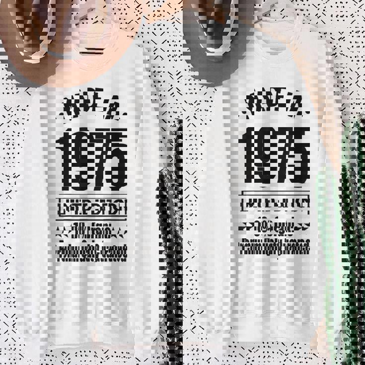 限定版 1975年 誕生日 1975年 1975年生まれ スウェットシャツ 年配の女性への贈り物