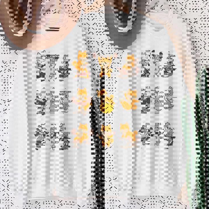 面白いtシャツ 柴犬 筋トレ ジム イヌ グッズ かわいい おもしろ 面白い 服 ネタ おもしろtシャツ スウェットシャツ 年配の女性への贈り物