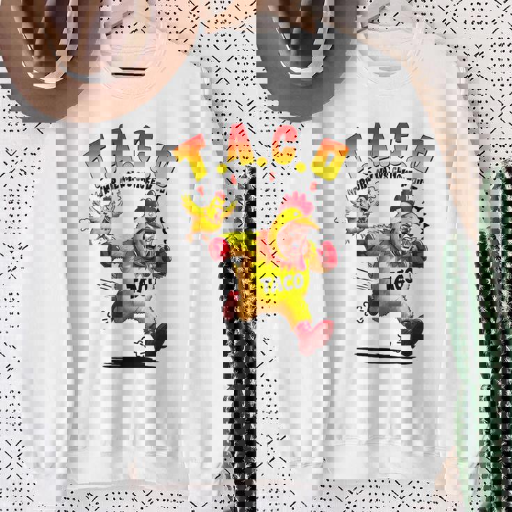 面白いトランプタコジョークアンチトランプ抗議tシャツ スウェットシャツ 年配の女性への贈り物