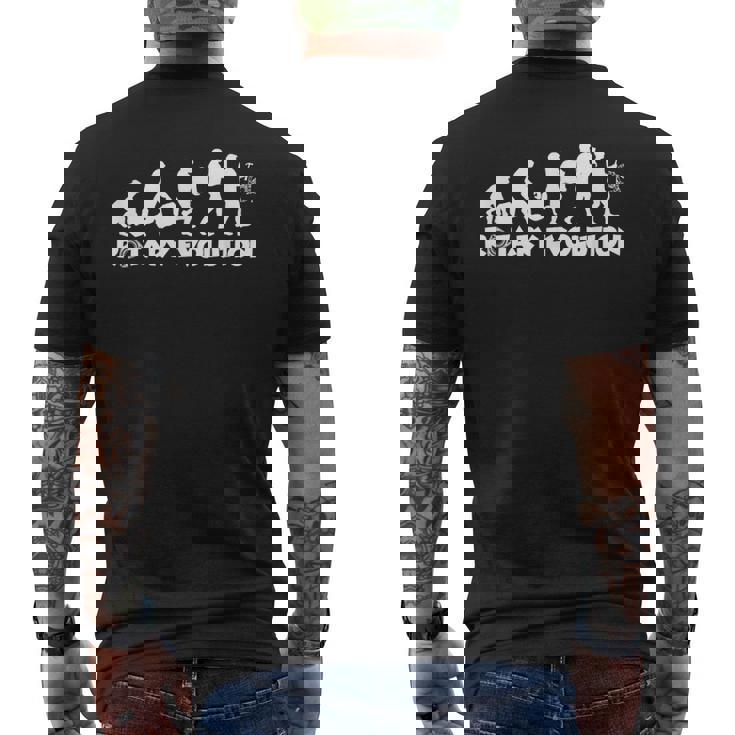 13B ロータリーエボリューション メンズTシャツ バックプリント