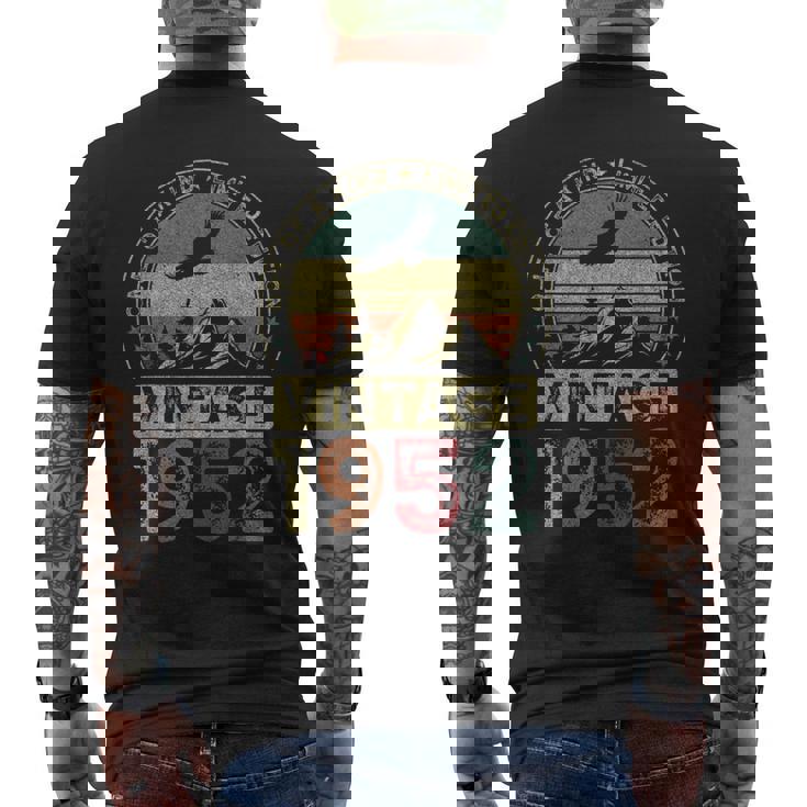 1952年ヴィンテージ、限定版、74歳の誕生日、74歳 メンズTシャツ バックプリント