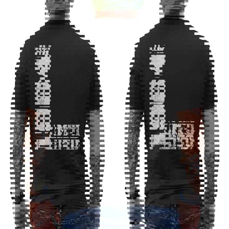 1964年7月、男性のための60歳の誕生日プレゼント メンズTシャツ バックプリント