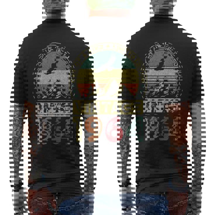 1964年ヴィンテージ、限定版、62歳の誕生日、62歳 長袖tシャツ メンズTシャツ バックプリント