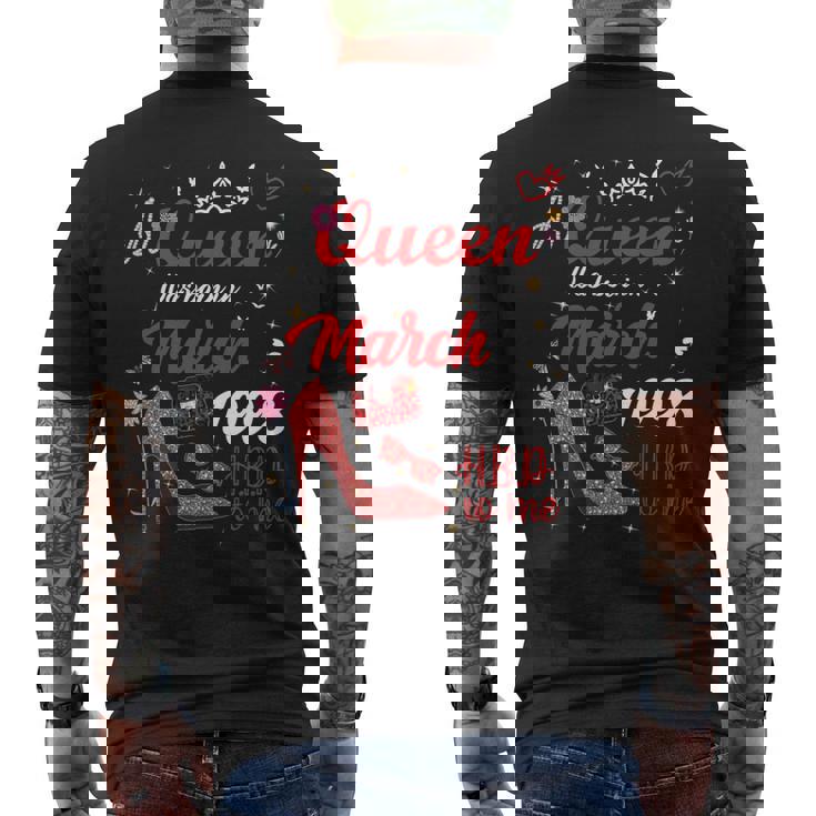 1998年3月 誕生日 この女王は1998年3月に生まれました 長袖tシャツ メンズTシャツ バックプリント