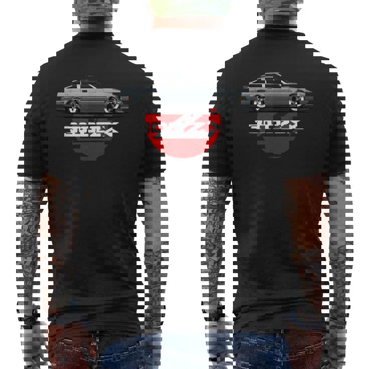 300Zx Z31 スポーツカー メンズTシャツ バックプリント