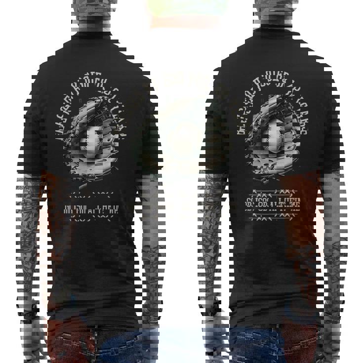 48歳の野球48歳の誕生日プレゼント 神に祝福 メンズTシャツ バックプリント