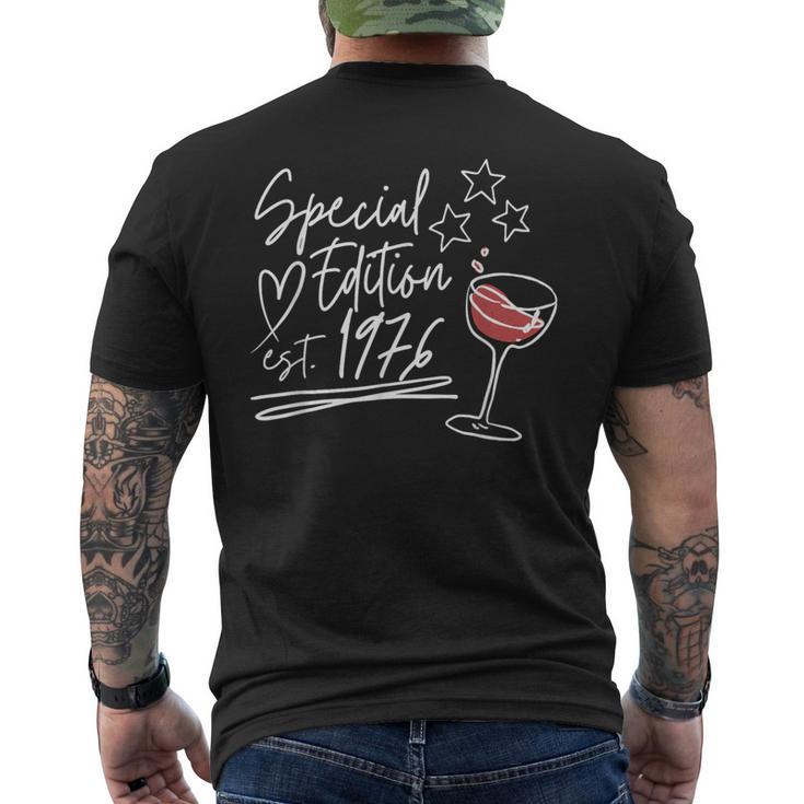50 Jahre Jahrgang 1976 50 Geburtstag Geboren 1976 T-Shirt mit Rückendruck