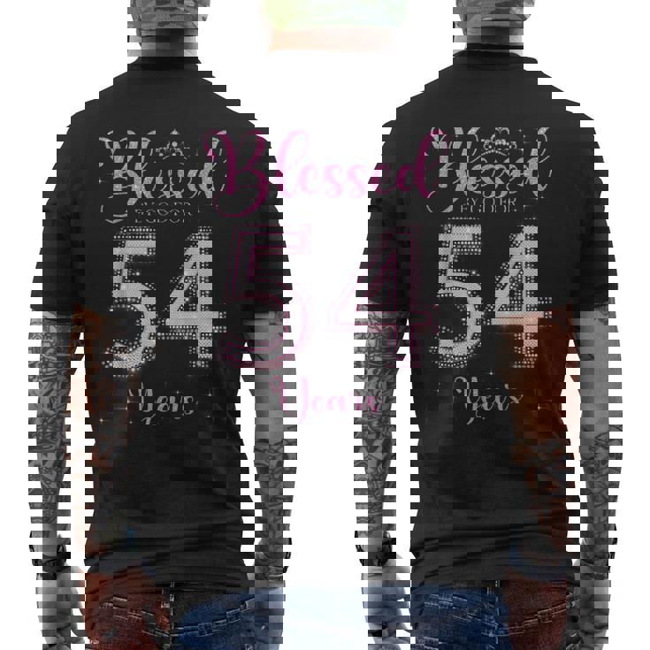 54歳 54歳 54歳 誕生日 54歳 メンズTシャツ バックプリント