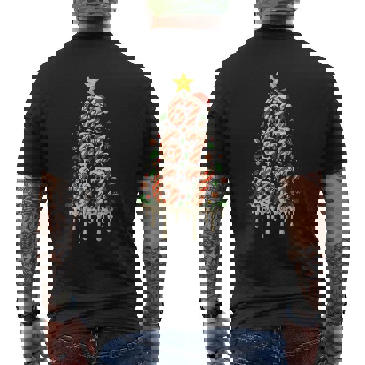 67 Six Seven Dripping Christmas Tree Rugby Brainrot Tank Top Men's Back Print T-Shirt