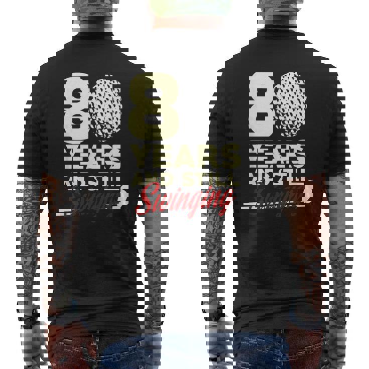 80 Years Andtillwinging メンズTシャツ バックプリント