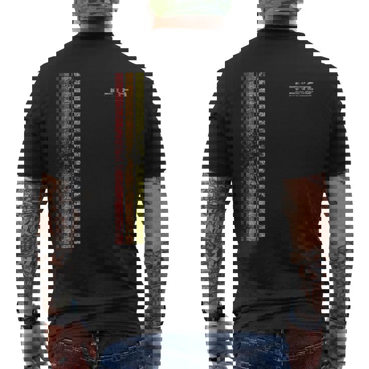 808レトロスタイルリズム作曲家電子ドラムマシンtr メンズTシャツ バックプリント