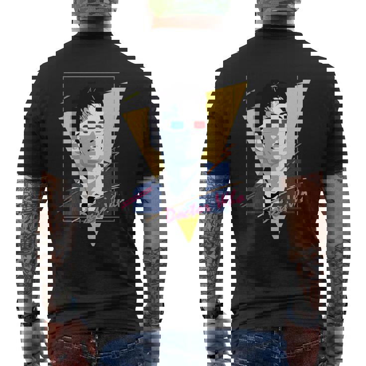 80年代テナントレトロタイムトラベラーsfファン。 長袖tシャツ メンズTシャツ バックプリント