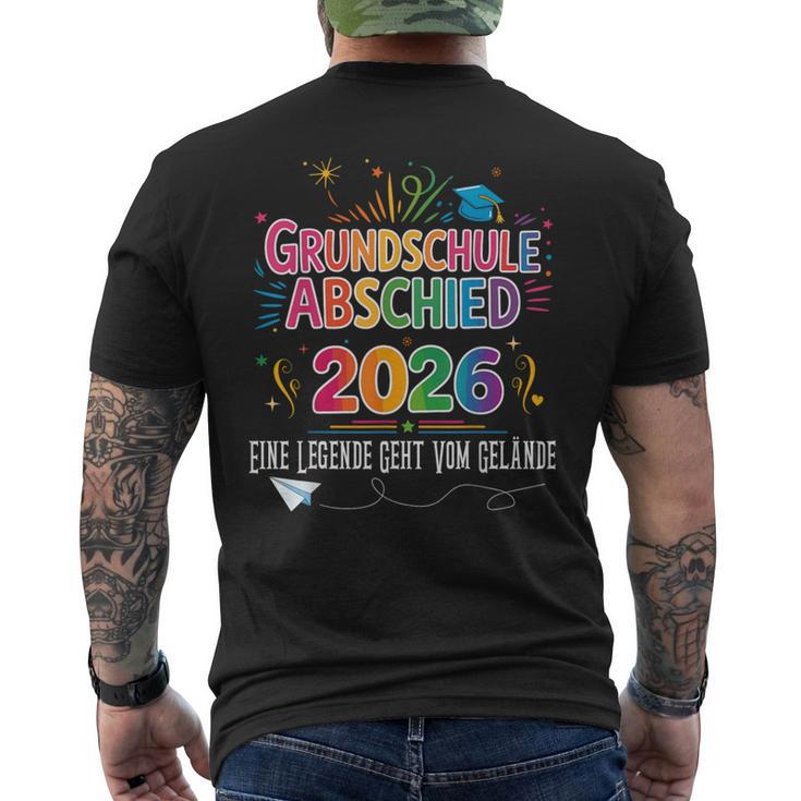 Abschluss Grundschule Geschafft 2026 Abschied T-Shirt mit Rückendruck