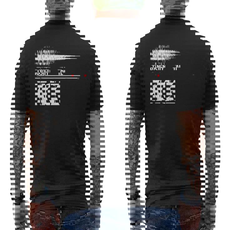 Adsr キックバステイル モジュラーライフ ウェーブシンセサイザー メンズTシャツ バックプリント