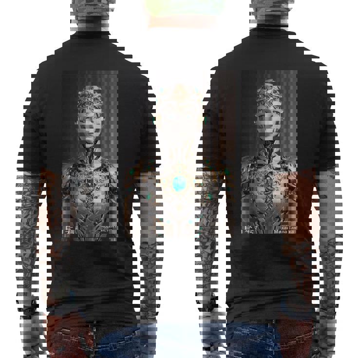 Aei And Eai 磁器 セミ脆弱ヒューマノイド マガタマai。 長袖tシャツ メンズTシャツ バックプリント