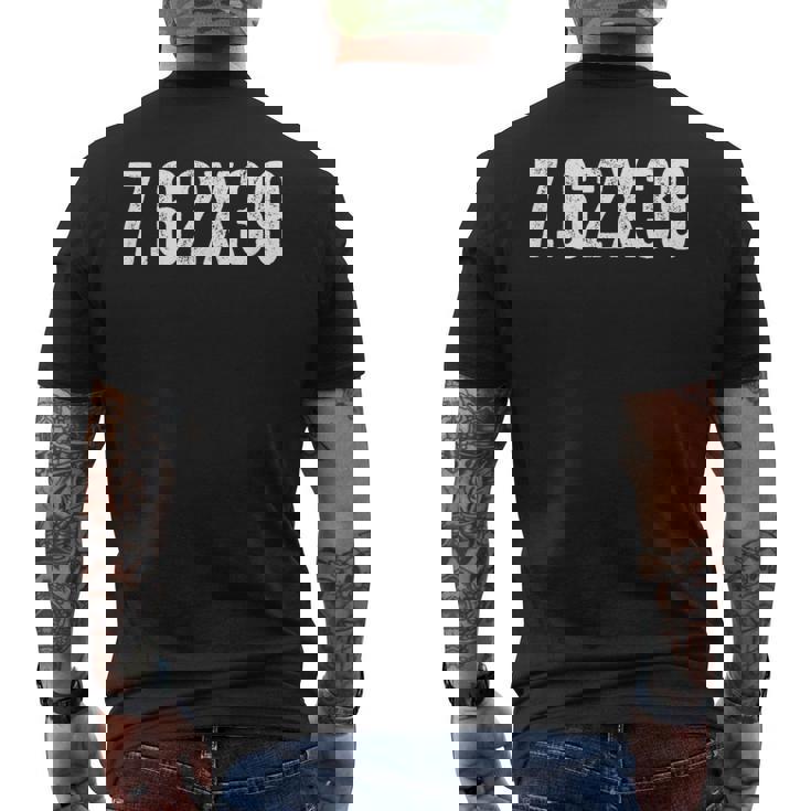 Ak-47Ksz-58 Gun 762X39 キャリバー弾薬tシャツ メンズTシャツ バックプリント