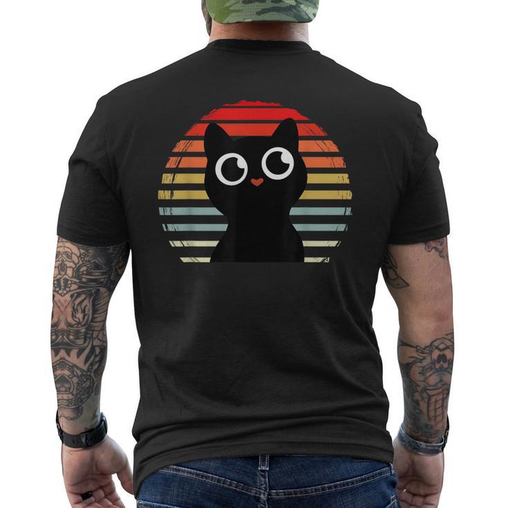 Amantes Lindos Del Gato De Laendimia Camiseta Hombre Estampado Espalda