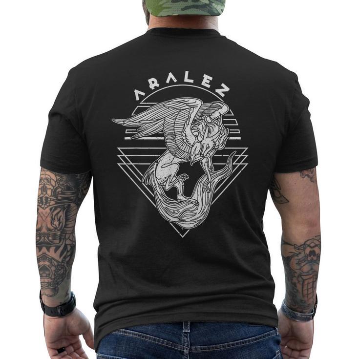Aralez Arménie Ancien Assyrie Ailé Mythologique T-shirt imprimé au dos