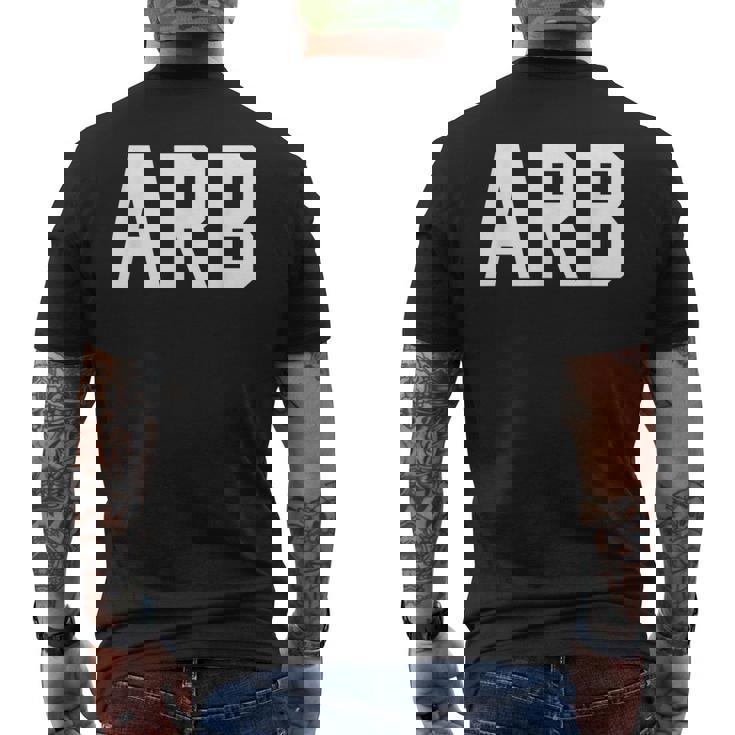 Arb International Airport Code Ann Arbor Michigan Travel メンズTシャツ バックプリント