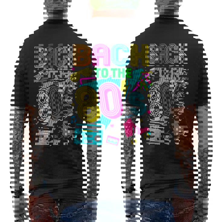 Back To 80'S 1980S Retrointage Eighties Costume Party メンズTシャツ バックプリント