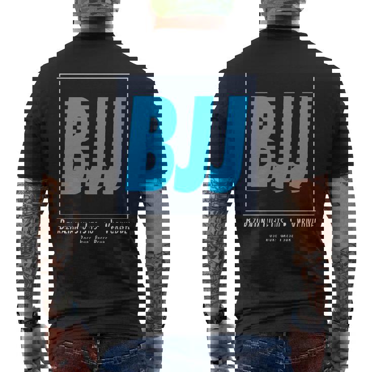 Bjj ブラジリアン柔術アート グラップリング&総合格闘技用 長袖tシャツ メンズTシャツ バックプリント