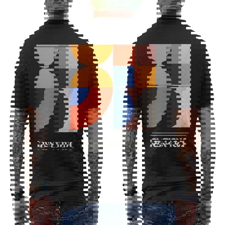 Bossa Nova ブラジル ジャズミュージック ヴィンテージモダンデザインtシャツ メンズTシャツ バックプリント