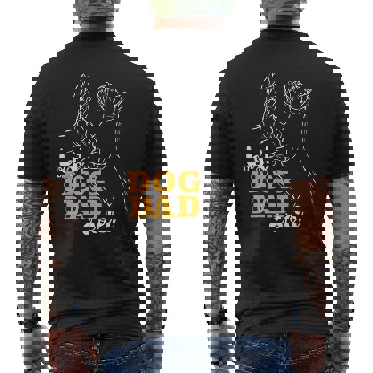 Bulldog Francese Miglior Papà Francese Diempre T-shirt da uomo con stampa posteriore