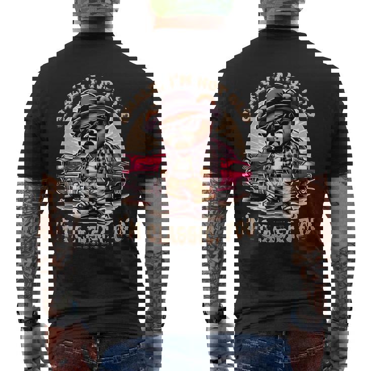 Chale Im Not Old Im Classic Fool ローライダー チカーノ メンズTシャツ バックプリント