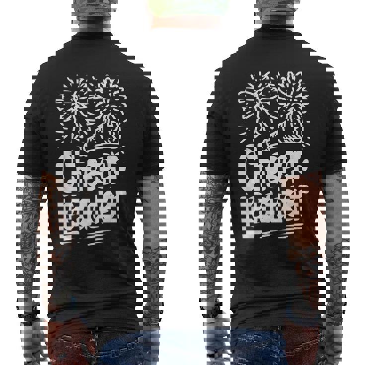 Cheerleader Cheer Team Cheer Cheerleader Cheerleading Men's Back Print T-Shirt