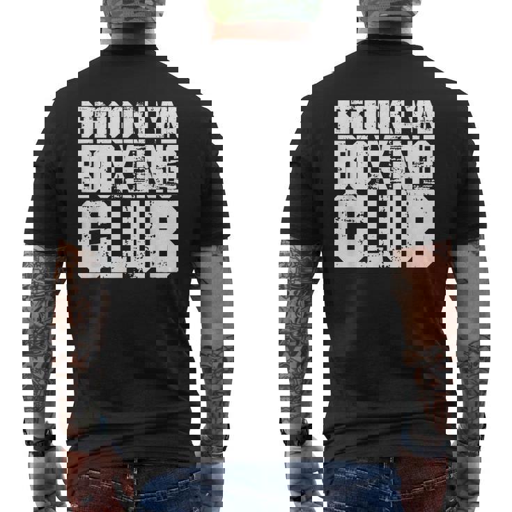 Cool Boxing ブルックリンボクシングクラブtシャツ メンズTシャツ バックプリント