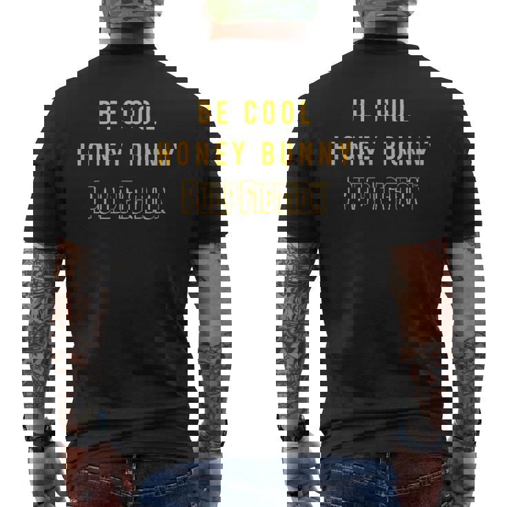 Be Cool ハニーバニー 映画 引用 Papl756 メンズTシャツ バックプリント