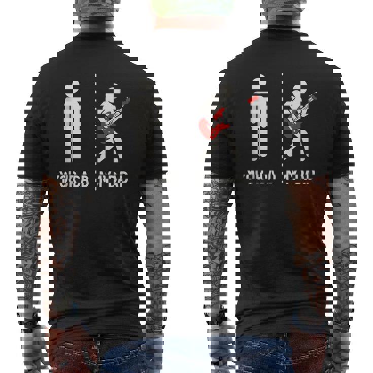 Your Dad My Dad Bass Guitar Tank Top Men's Back Print T-Shirt