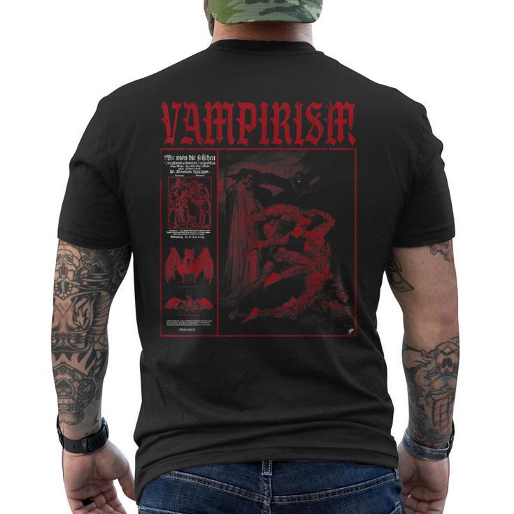 T-Shirt Uomo Anticristo Stampa Posteriore - Taglie Dalla S Alla 8XL - Nero, Goth, Lucifer