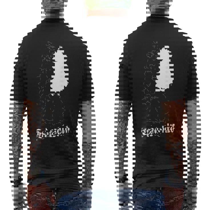 Ddr Gdr ソ連東ドイツ メンズTシャツ バックプリント