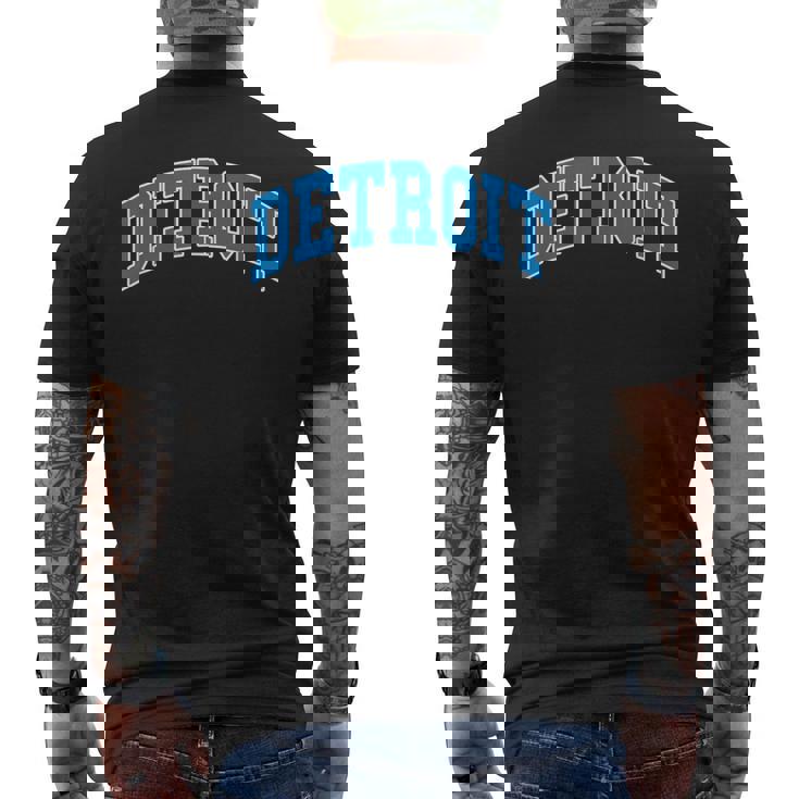 Detroit Throwback Classic メンズTシャツ バックプリント