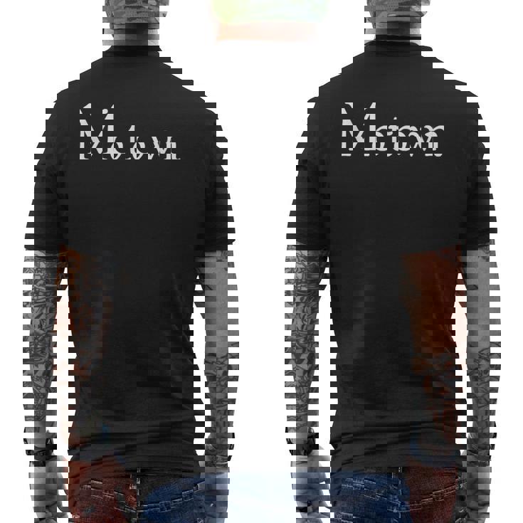 Detroit City Michigan Motor Motown メンズTシャツ バックプリント