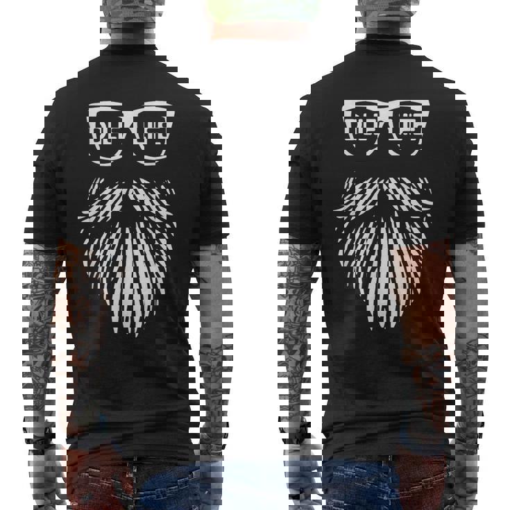 Dilf Life Divertente Regalo Umoristico Con Barba Per La Festa Del Papà T-shirt da uomo con stampa posteriore