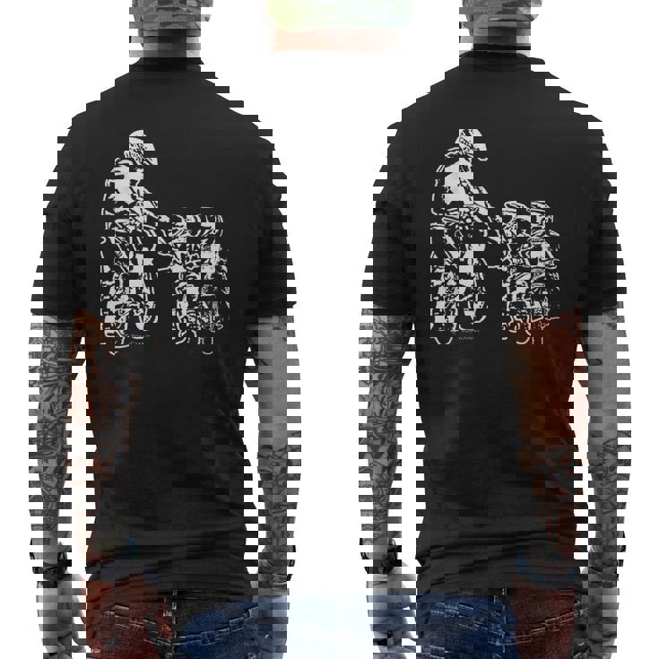 Dirt Bike Rider Motocross Uomo Gioventù Biker Papà T-shirt da uomo con stampa posteriore