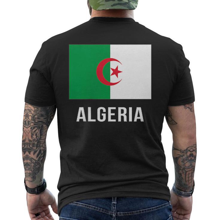 Drapeau Algérien De L'algérie T-shirt imprimé au dos