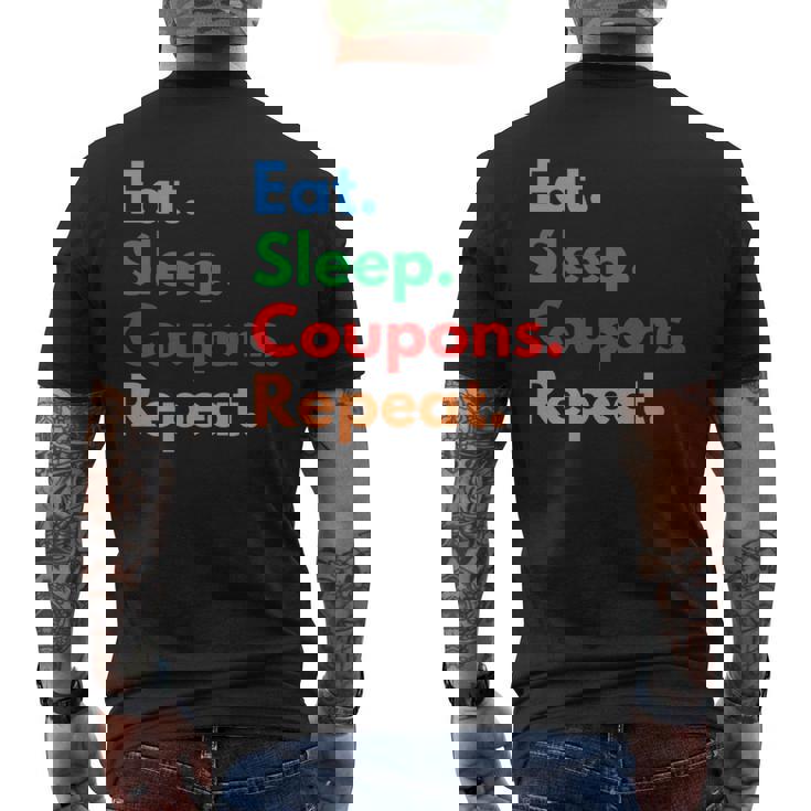 Eatleep クーポンリピート クーポンコレクター&クーポン愛好家 長袖tシャツ メンズTシャツ バックプリント