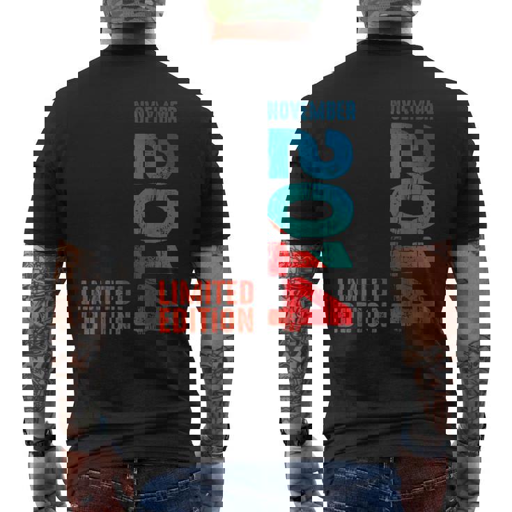 Edición Limitada 2014 Noviembre 2014 Año 2014 Retro 2014 Camiseta Hombre Estampado Espalda