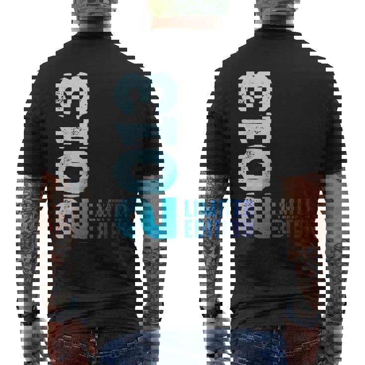 Edición Limitada Cumpleaños 2013 Camiseta Hombre Estampado Espalda