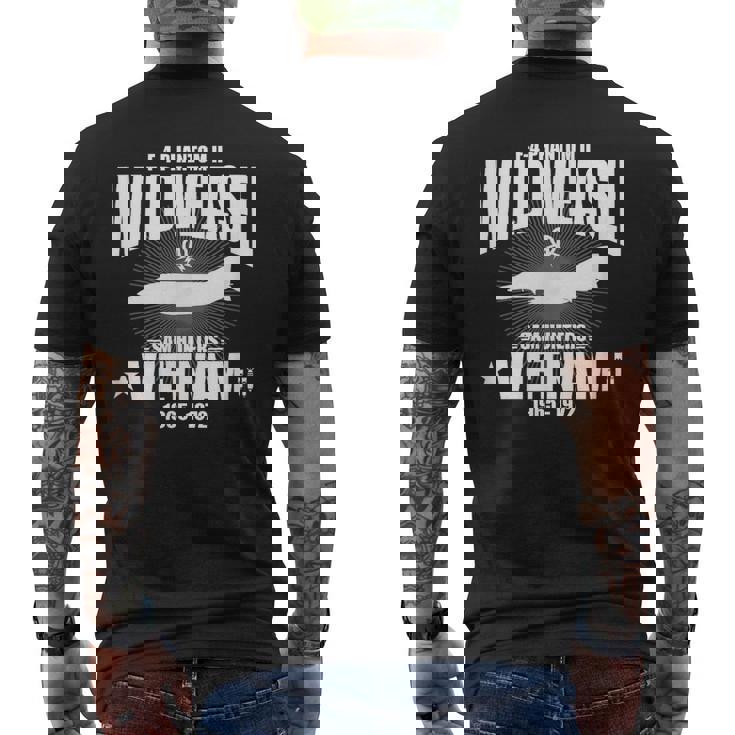 F-4 Phantom Wild Weaselietnam メンズTシャツ バックプリント