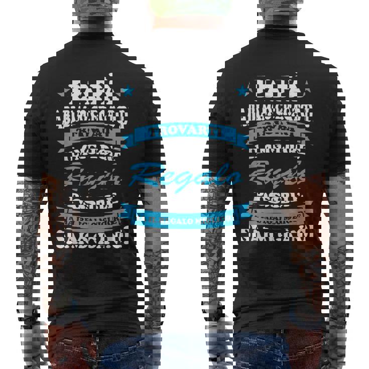 Festa Del Papà Regalo Padre Migliore Papà Del Mondo T-shirt da uomo con stampa posteriore