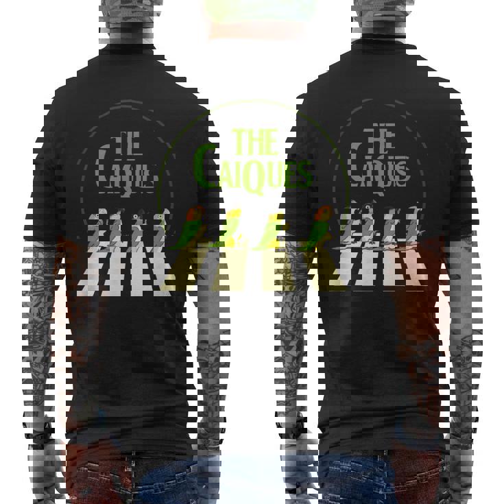 Birb Parrot Pet Doodle Parody The Caiques メンズTシャツ バックプリント