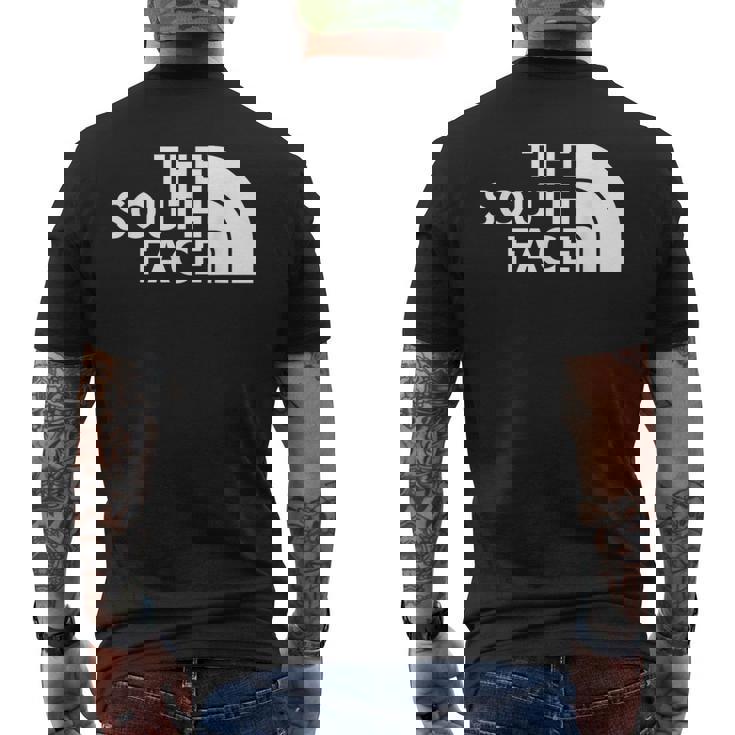 Parody Theouth Face スマートピープルのためのクールなデザイン メンズTシャツ バックプリント