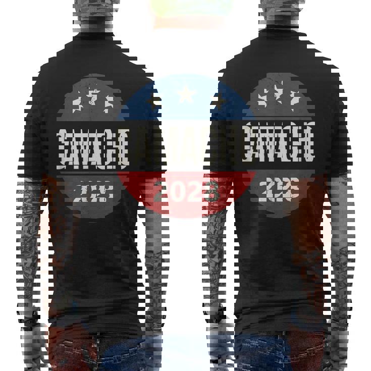 Retrointageote Camacho 2028 メンズTシャツ バックプリント