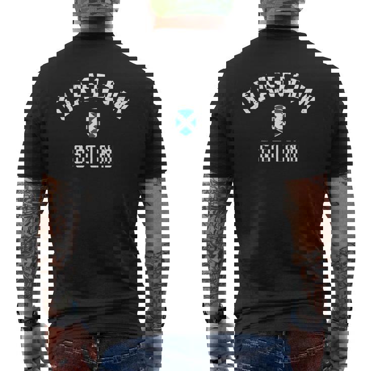 Glasgowcotland グラスゴースコットランド 長袖tシャツ メンズTシャツ バックプリント