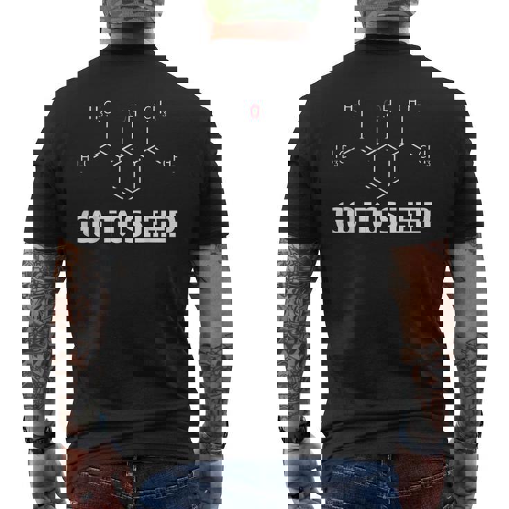 Go Toleep 麻酔科医 Crna 麻酔 メンズTシャツ バックプリント